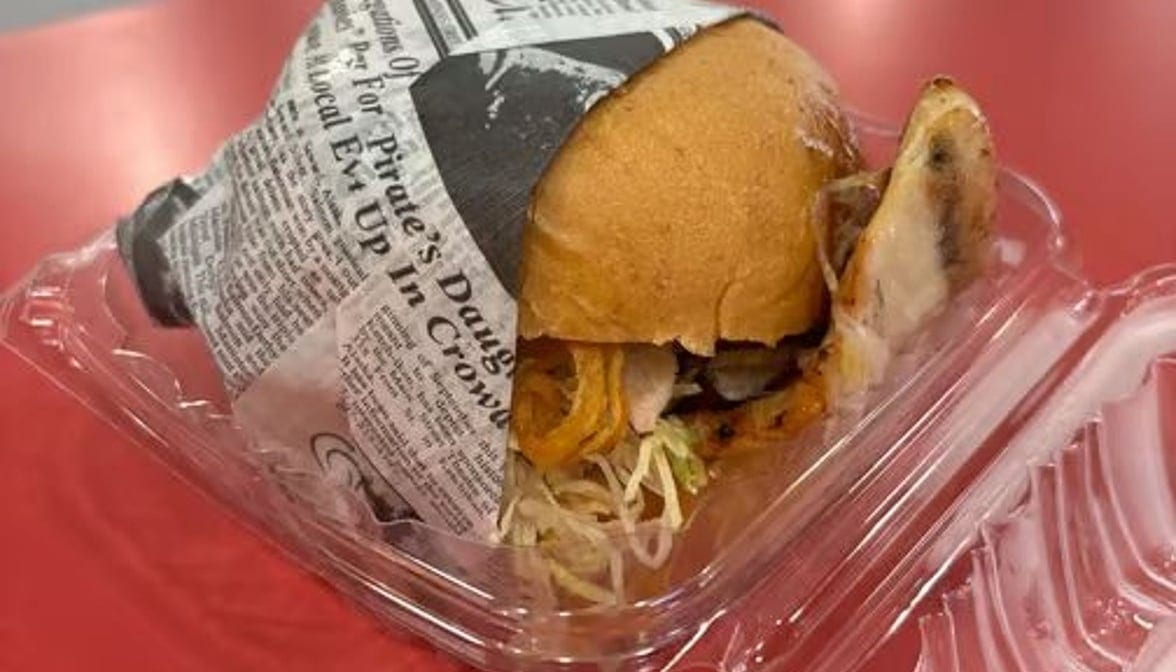 #24 BBQ Chicken Burger.