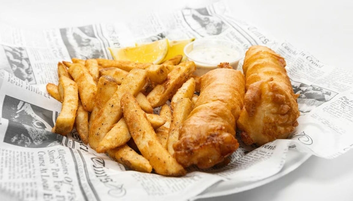 Fish and Chips.
