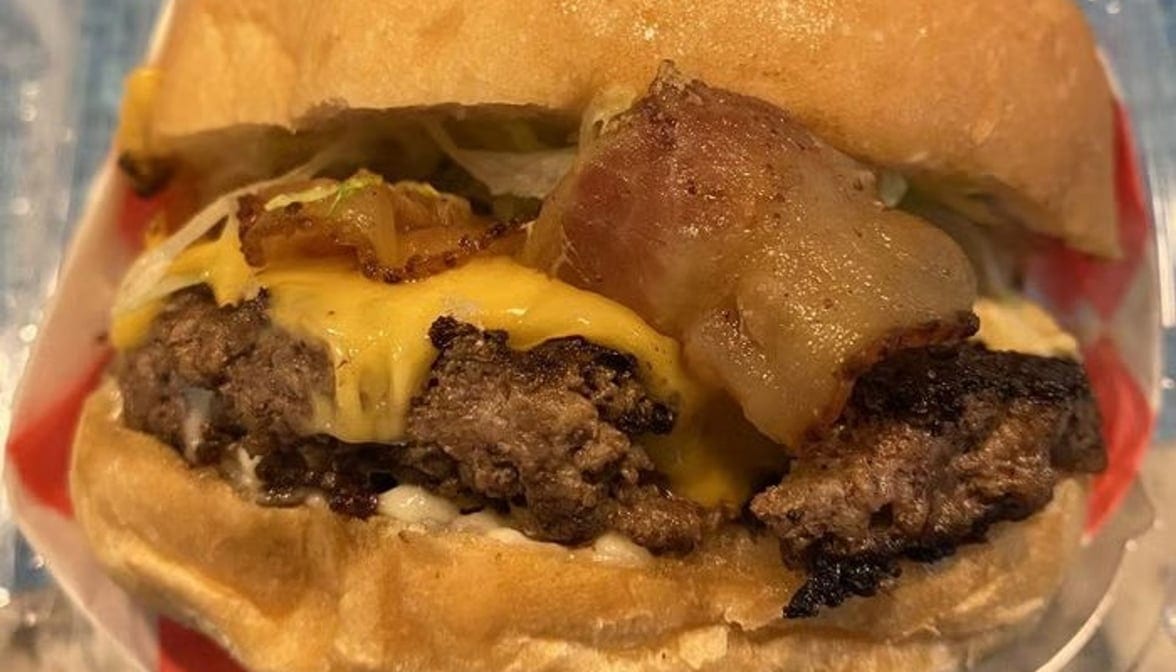 #3 Bacon Cheeseburger.