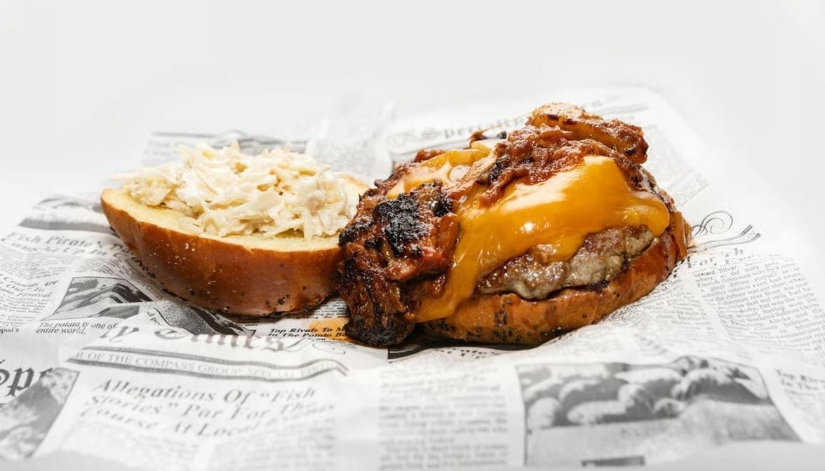 #17 Pulled Pork Burger.