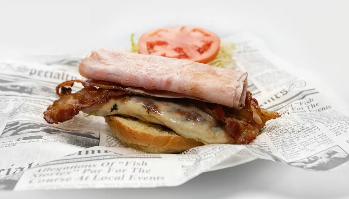 #26 Cordon Bleu Burger.