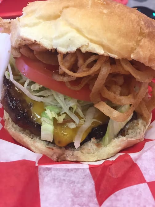 #2 Bullseye BBQ Burger.