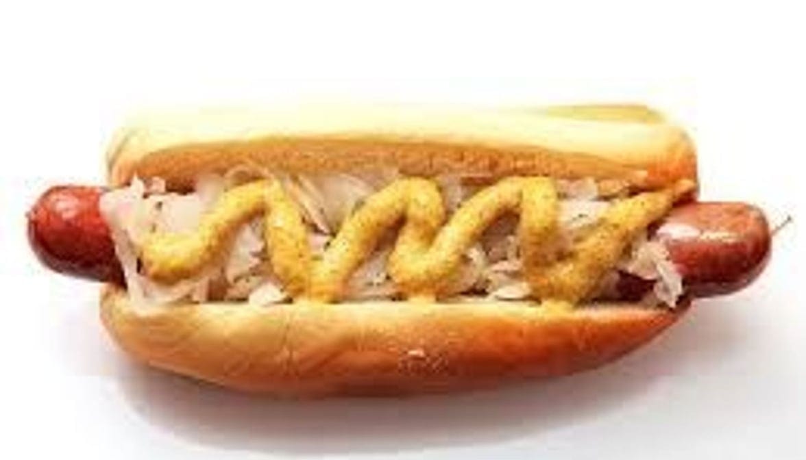 NY Style Dog.