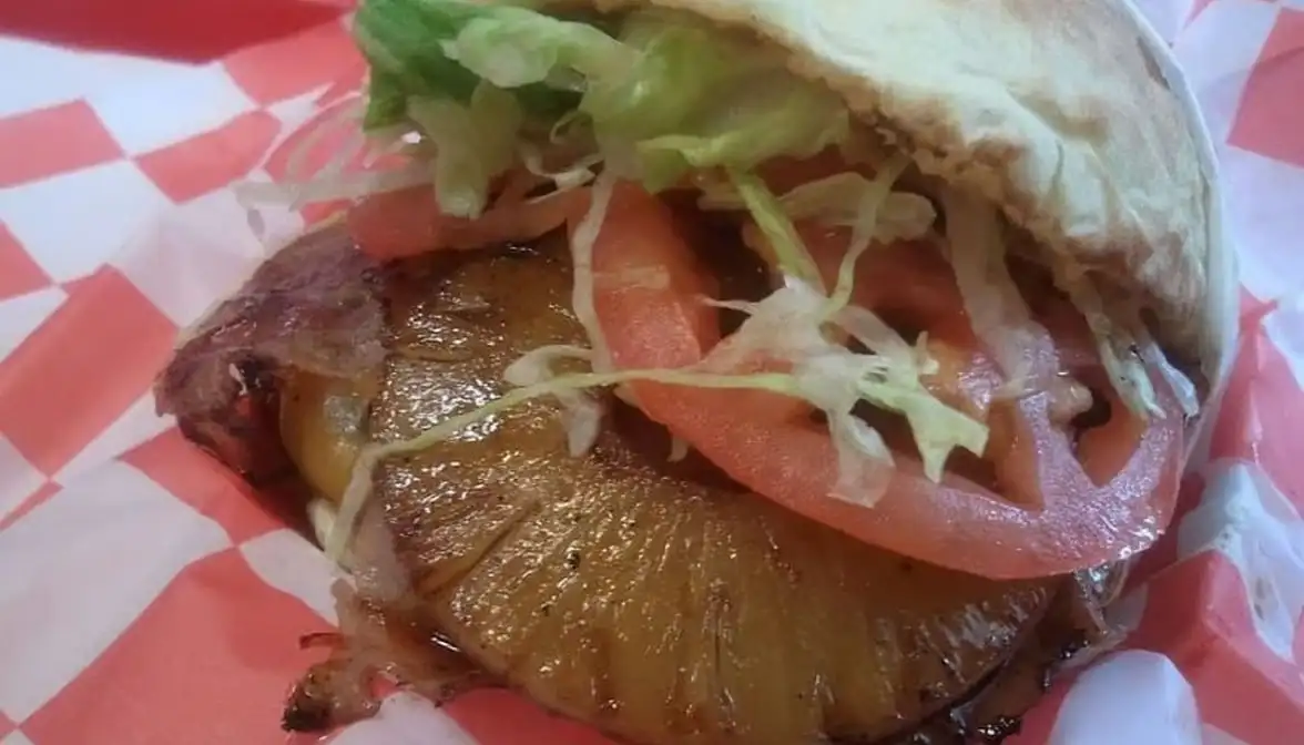 #9 Maui Burger.