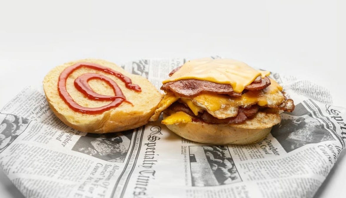 #22 Pork Roll Egg and Cheese.
