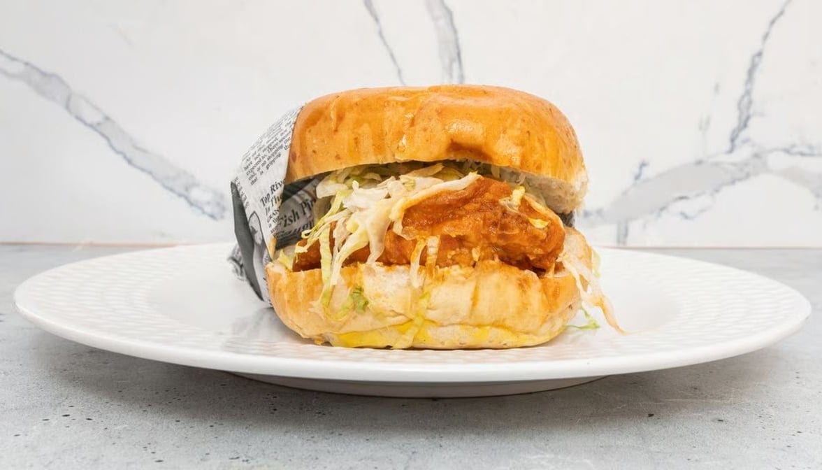 #23 Crispy Chicken Burger.