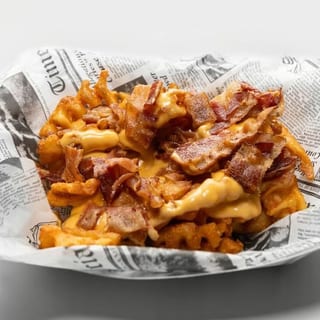 Bacon Cheese Waffle Fries