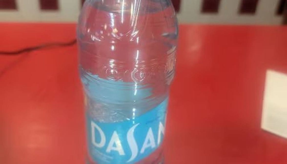 Bottled Water.