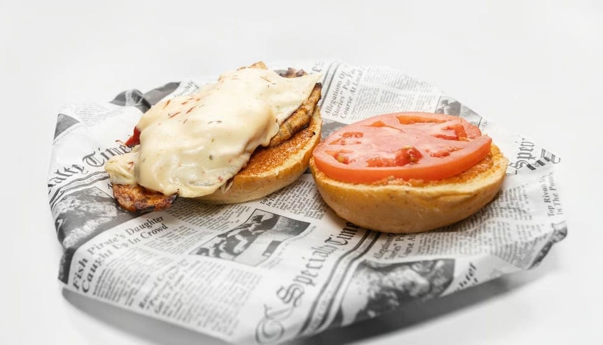#27 Cajun Chicken Burger.